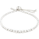 Pilgrim Armband Sky Silverplated Dam Kedjearmband Med Hänge - Silver