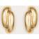 PrettyLittleThing Gold Chunky Abstract Twist Statement Earrings - Yellow