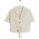 River Island Womens Beige Linen Tie Front Shirt