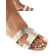 New Look Guldfärgade Sandaler Med Utskurna Detaljer