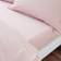 The Edited Life Organic Cotton Fitted Blush Bed Sheet Pink (200x150cm)