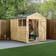 Forest Garden 4LIFE Apex Shed 6x8 Double (Building Area )