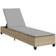 vidaXL Solstol Med Dynor Beige 55x200x25,5 cm Konstrotting