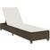 vidaXL Solstol Med Dynor Brun 55x200x25,5 cm Konstrotting