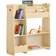 SoBuy Children Kids Bookcase Bookshelf Toy Shelf Storage Display Shelf KMB101-N