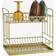 Tall Brass Rack 2 Tier Sink Washing Up Plates Dish Drainer 25cm