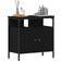 vidaXL Black Oak Bathroom Sink Cabinet 60 x 30 x 60 cm