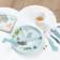 Done by Deer Silicone Stick And Stay Compartment Plate Playground One Colour