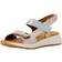 Gabor Gifted Womens Wedge Heel Sandals - Silver