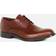 ecco Melbourne Men's Leather Derby Shoes - Brown