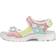 ecco Offroad Nubuck Leather Women's Casual Sandals - Old Rose Emerald Sunny Lime