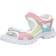 ecco Offroad Nubuck Leather Women's Casual Sandals - Old Rose Emerald Sunny Lime