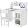 ZONEKIZ Ensemble Bureau Et Chaise Pour Enfant 5-8 Ans