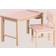 Sklum Set Mit Tisch Und Stuhl Aus Holz Dakota Kids Hellrosa