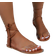 Shein Women's Transparent Strap Beach Flat Sandals With Criss-cross Ties, Summer