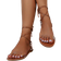 Shein Women's Transparent Strap Beach Flat Sandals With Criss-cross Ties, Summer
