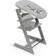 Stokke Tripp Trapp Matstol Bundle inkl Newborn Set Storm Grey