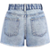 Shein Tween Girls Summer Boho Stonedwashed Ripped Raw Hem Denim Jeans ShortsGirls Summer Clothes Outfits