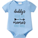 Shein Baby Boy Summer Slogan Printed Short Sleeve Casual Bodysuit