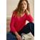 Cecil Damen V-Neck Pullover - Rot