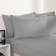 Brentfords Plain Microfibre Bed Sheet Grey (190x137cm)