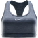 Nike Women's Swoosh Support Padded Sports Bra in Grey, DX6821-086