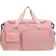 Shein Large Zipper Duffel Bag, Foldable Travel Storage Bag Carry On Bag, Simple Weekender Overnight Bag