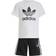 adidas Adicolor Shorts Tee Kids sæt Black White 128