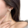 Shein pair Exquisite Irregular Butterfly Stud Earrings Elegant Versatile Light Luxury And Fashionable For Women Everyday Wear