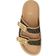 Fendi FF fabric slides marron