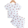 Shein pcs Baby Girls Sweet And Cute Cherry Pattern Summer Outfit Lightweight Pit Ribbed Round Neck Short Sleeve TShirt And Shorts Set