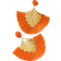 Shein Fan Tassel Earrings