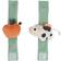 Done by Deer Rasselarmband 2er Set Dotti Green