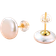 Shein Cultured Pearl Decor Stud Earrings