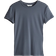 H&M Ladies Grey Fitted microfibre T-shirt