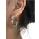Shein 1pair flame Design stud earrings