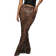 Shain Leoparden Muster Maxi Rock - Transparent