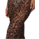 Shain Leoparden Muster Maxi Rock - Transparent