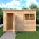 Shire Pent Shiplap Shed 10 x 6 ft