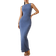 Shein Women Simple Solid Color Sleeveless Casual Dress
