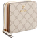 Nine West Lockup Zip Around Wallet - Mushroom Logo Milk