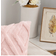 Shein 1pc Plush Geometric Pattern Örngott Rosa (50x30cm)
