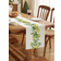 Shein Land-Stil Mit Zitrone Und Blatt Muster 1 Stück Tischdecke Gelb, Grün, Beige (120x30cm)