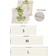 Shein Land-Stil Mit Zitrone Und Blatt Muster 1 Stück Tischdecke Gelb, Grün, Beige (120x30cm)