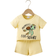 Shein Baby Boys Cute Turtle And Letter Printed ShortSleeve Outfit Set Summer