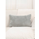 Shein 1pc Corduroy Pillowcase Or Lumbar Pillowcase Hovedpudebetræk Grå (50x30cm)