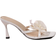 Shein Blumenslipper im französischen Stil mit dünnem Absatz, neue Ankunft 2024, exquisite High-Heel-Sandalen für Frauen mit märchenhafter Eleganz