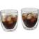 WMF Tasse, doppelwandige Cappuccino Gläser Set Milchkaffee-Glas 25cl 2Stk.