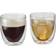 WMF Tasse, doppelwandige Cappuccino Gläser Set Milchkaffee-Glas 25cl 2Stk.