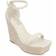 Journee Collection Womens Olesia Wedge Sandals, Medium, Beige Beige